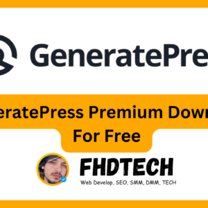 GeneratePress Premium Download For Free