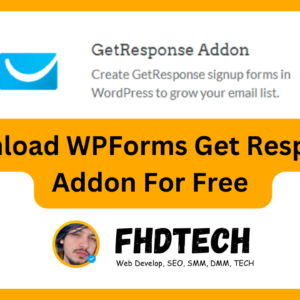 Download WPForms Get Response Addon For Free