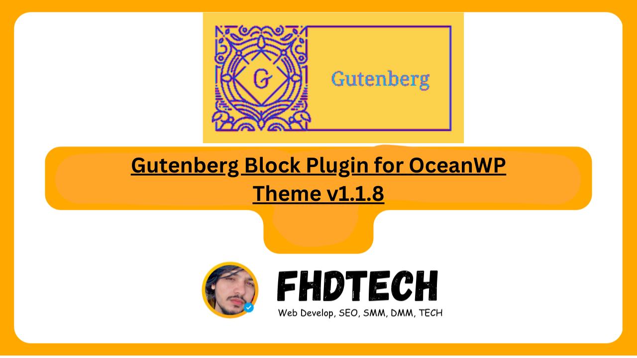 Gutenberg Block Plugin for OceanWP Theme v1.1.8