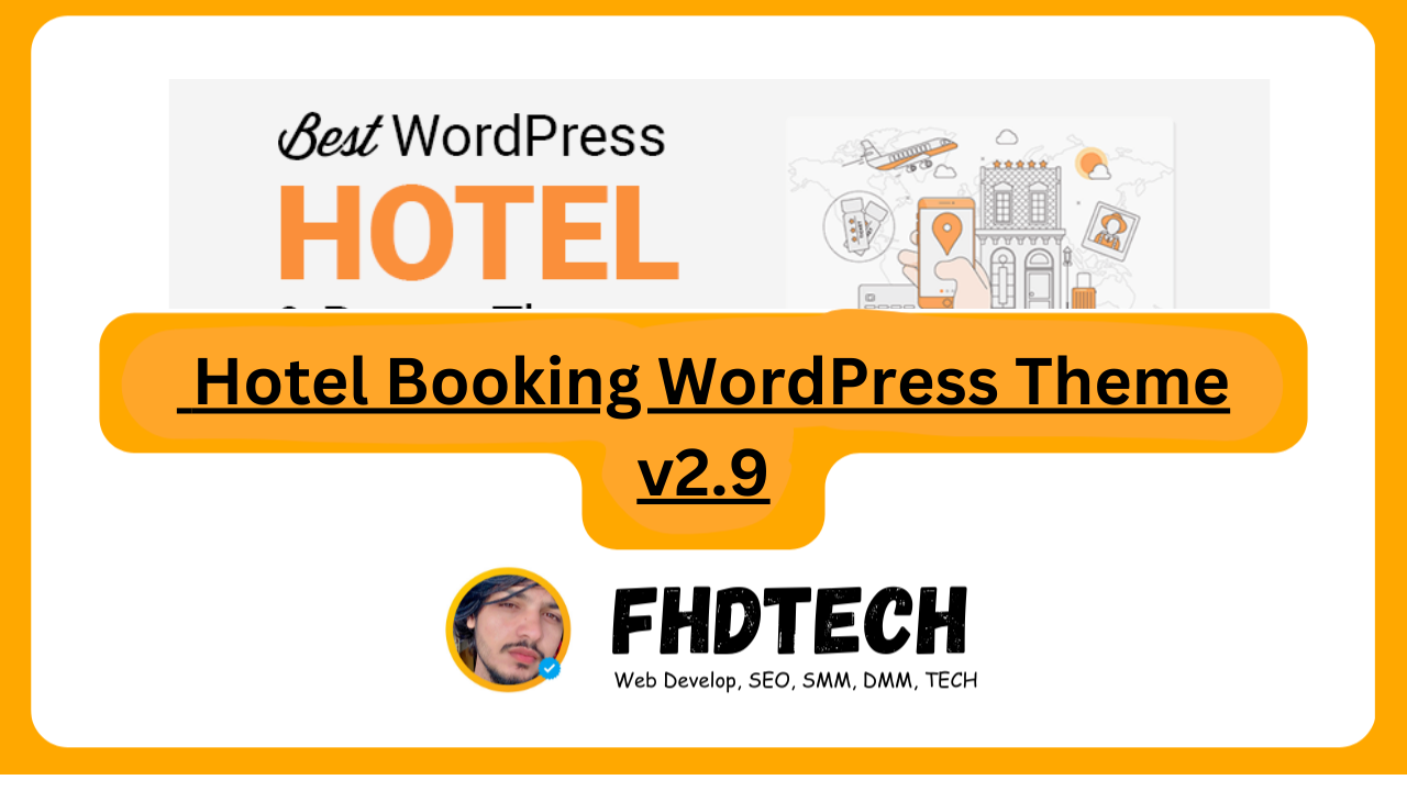 Hotel Booking WordPress Theme v2.9