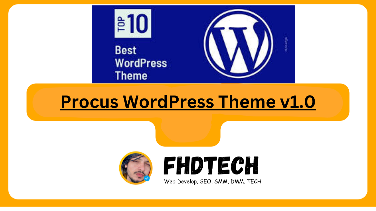 Procus WordPress Theme v1.0