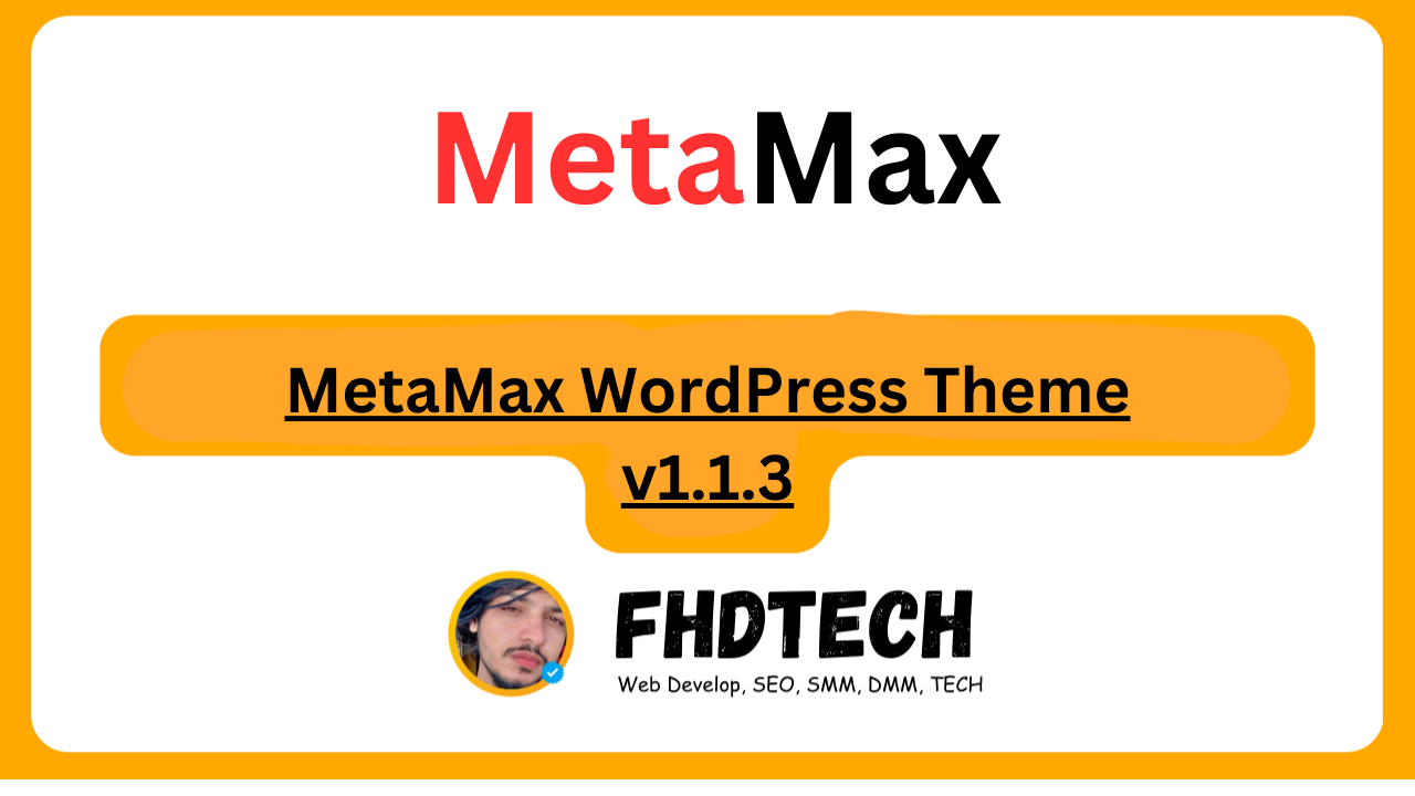 MetaMax WordPress Theme v1.1.3