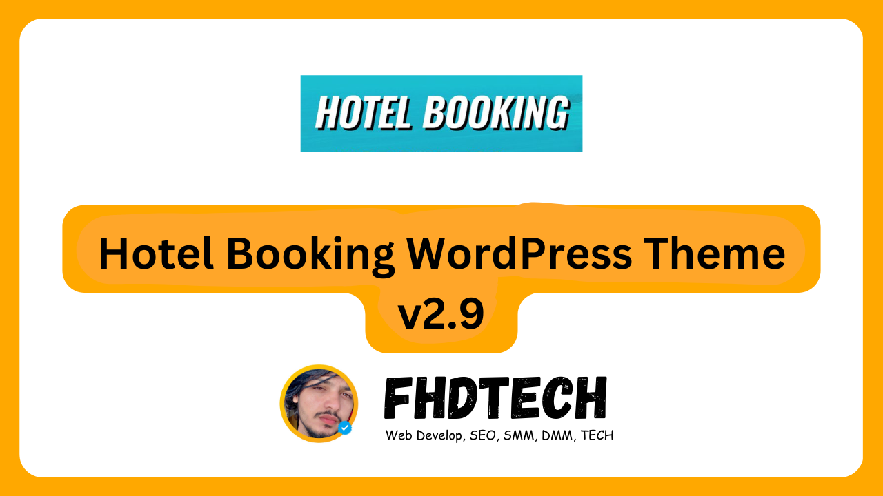 Hotel Booking WordPress Theme v2.9