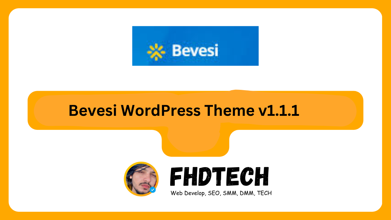 Bevesi WordPress Theme v1.1.1