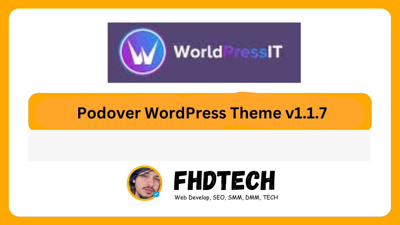 Podover WordPress Theme v1.1.7