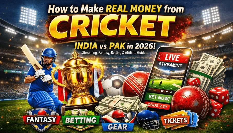 Make Real Money from Cricket